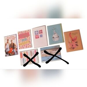 Set of 5 Birthday Cards & Envelopes - Sparkles Pearls Rhinestones Googly Eyes...